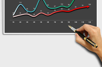 2021年靜態(tài)系列之高大上折線圖