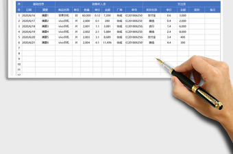 2021年收入支出报表-可查询