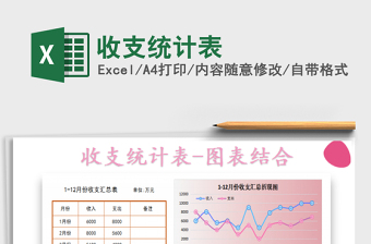 2021年收支統(tǒng)計(jì)表