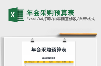 2021辦公用品月度采購預(yù)算表免費(fèi)下載