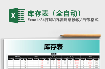 2021年庫存表（全自動）
