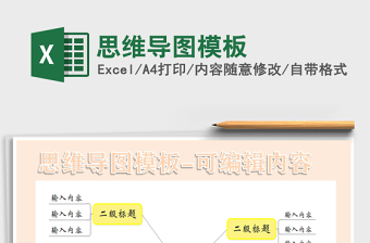 2021年思維導(dǎo)圖模板
