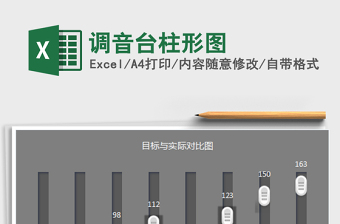 2021年調(diào)音臺(tái)柱形圖免費(fèi)下載
