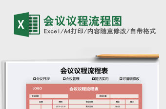 2021年會(huì)議議程流程圖