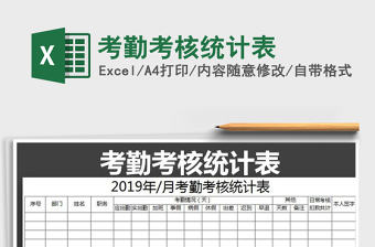 2021年考勤考核統(tǒng)計表