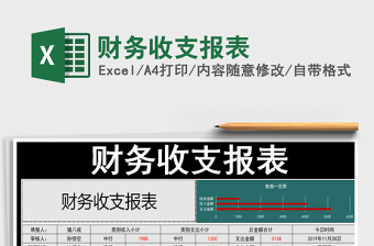 2021年財務(wù)收支報表
