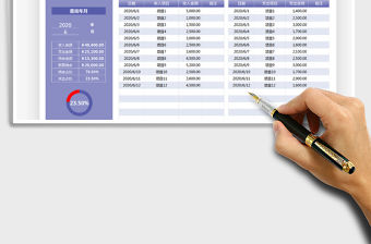 2021年收入支出明細(xì)表