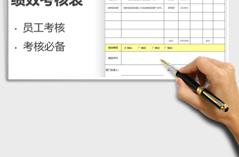 2021年月度績效考核表