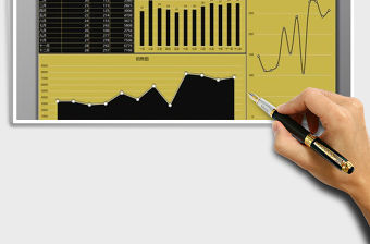 2022年圖表模版-銷售數(shù)據(jù)總結(jié)報告可視化一覽圖報告免費下載