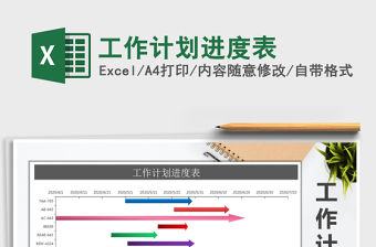 2021年工作計劃進度表