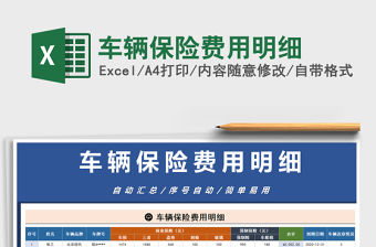 2021年車輛保險費用明細