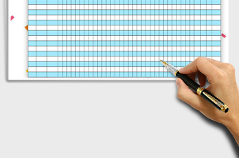 2021年5月考勤表模板免費下載