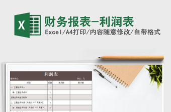 2021年財務報表-利潤表