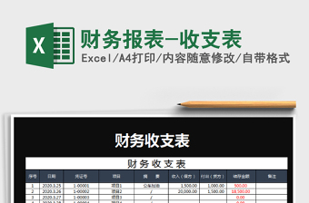 2021年財(cái)務(wù)報(bào)表-收支表