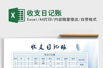 2022年收支日記賬