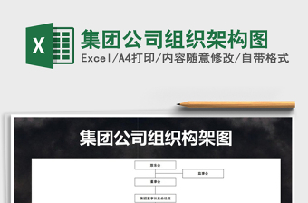 2021年集團公司組織架構(gòu)圖免費下載