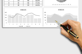 2021年銷售數(shù)量分析圖表