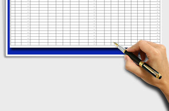 2022年員工工資表（年度統計表）免費下載