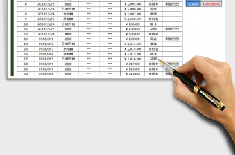 2021年支出明細(xì)查詢