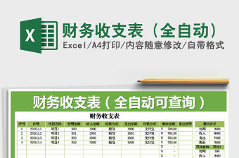 2021年財務收支表（全自動）