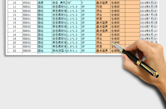 2021年物料收发日记帐免费下载