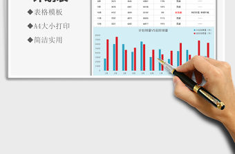 2021年年度銷售計劃表