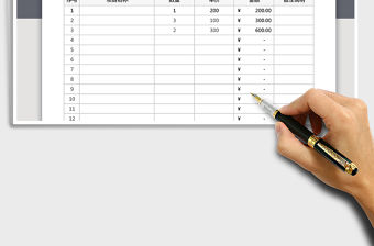 2021年費用預算表