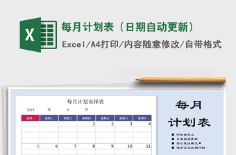 2022电商月计划表