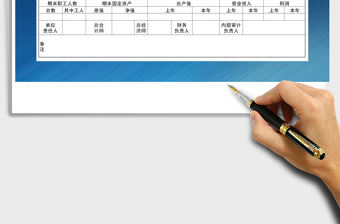 2022年被审计单位基本情况表免费下载