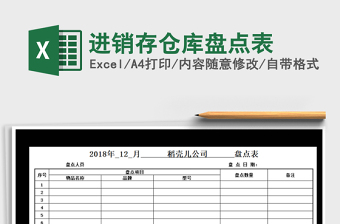 2021年進(jìn)銷存?zhèn)}庫盤點(diǎn)表