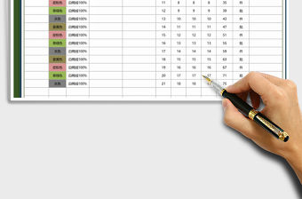 2021年服裝采購計劃明細表