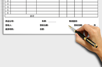 2021年退貨單