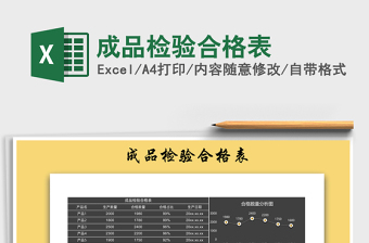 2021年成品檢驗(yàn)合格表