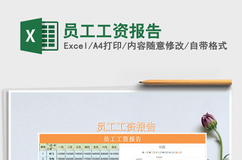 2021年員工工資報告