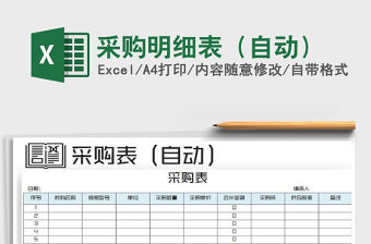 2022年采購明細表（自動）