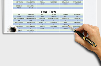 2021年工資表-薪酬管理免費(fèi)下載