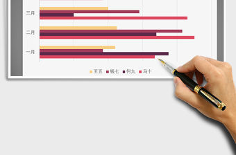 2022年赭紅系列之條形圖免費(fèi)下載