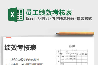 2022年員工績效考核表免費下載