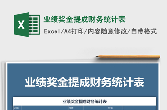 2022年業(yè)績(jī)獎(jiǎng)金提成財(cái)務(wù)統(tǒng)計(jì)表免費(fèi)下載