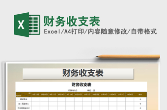 2022年財(cái)務(wù)收支表免費(fèi)下載