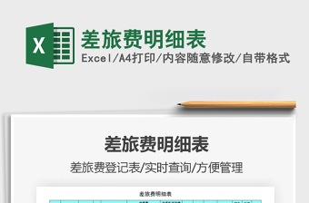2021年差旅費(fèi)明細(xì)表