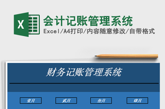 2021年會計記賬管理系統(tǒng)
