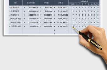 2021年財務(wù)項目收入統(tǒng)計表