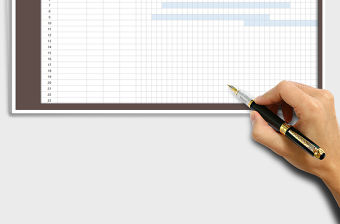 2021年工作計劃橫道圖-時間進度表