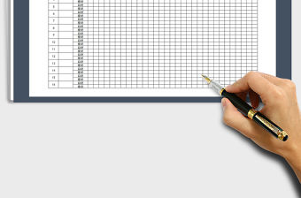 2022年兩班倒排班表免費下載