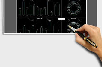 2022年年度銷售報表-動態(tài)分析免費下載