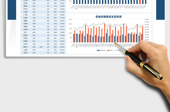 2021年中國各省份及直轄市銷售數(shù)據(jù)看板