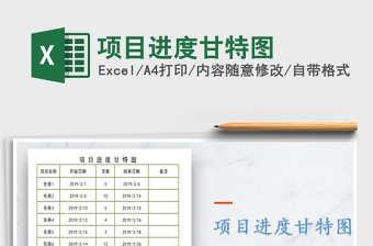 2021年項(xiàng)目進(jìn)度甘特圖免費(fèi)下載