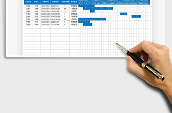 2021年工作计划表-进度管理