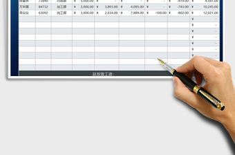2021年財(cái)務(wù)工資結(jié)算表